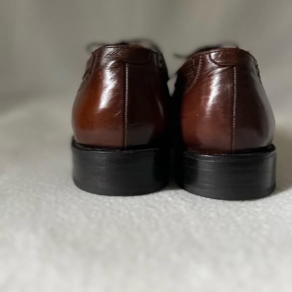 Florsheim Flexibles Size 9 Men’s Brown Leather Oxford Style Shoes - Picture 16 of 16